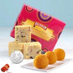 Diwali Ladoo Kaju Katli Hamper