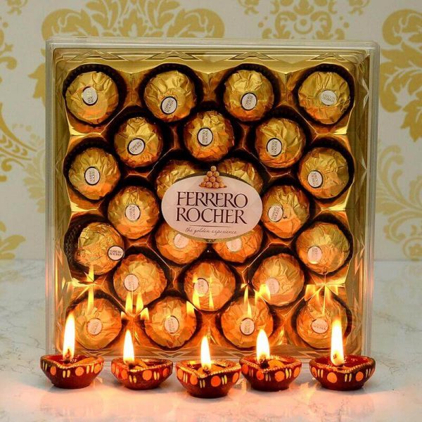 Ferrero Rocher with Diyas