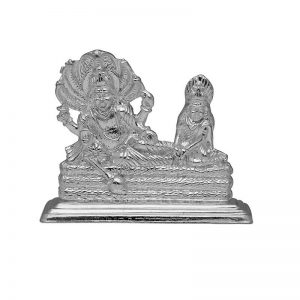 Vishnu Laxmi Silver idol