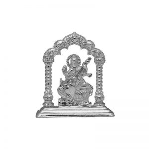 Goddess Saraswati idol in Mandapam