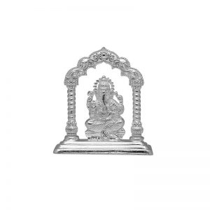 Goddess Ganesh idol in Mandapam