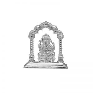Goddess Ganesh idol in Mandapam