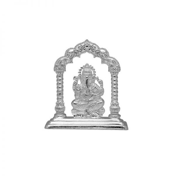 Goddess Ganesh idol in Mandapam