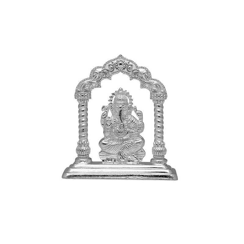 Goddess Ganesh idol in Mandapam
