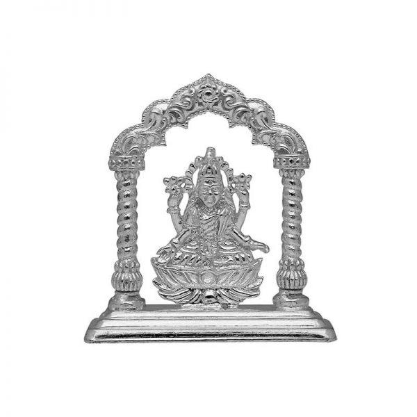 Goddess Laxmi idol in Mandapam