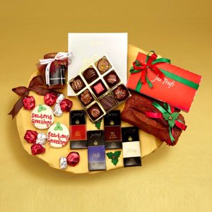 Celebration Christmas Chocolate and Cake Hamper