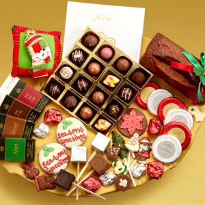 Christmas Chocolate Filled with Goodies Hamper