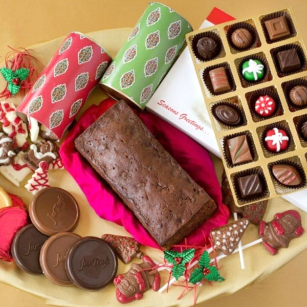 Santa with Chocolate Goodies Hamper