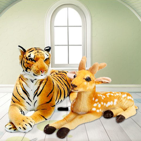 Deer with Tiger