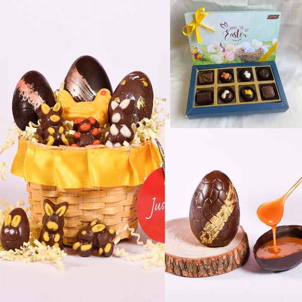 Mini Easter Eggs, Easter Basket and Caramel Filled Easter eggs