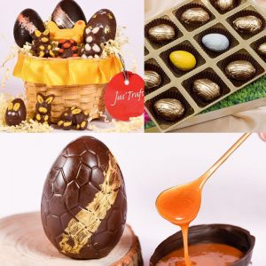 Mini Easter Eggs,Easter Basket and Caramel Filled Easter eggs