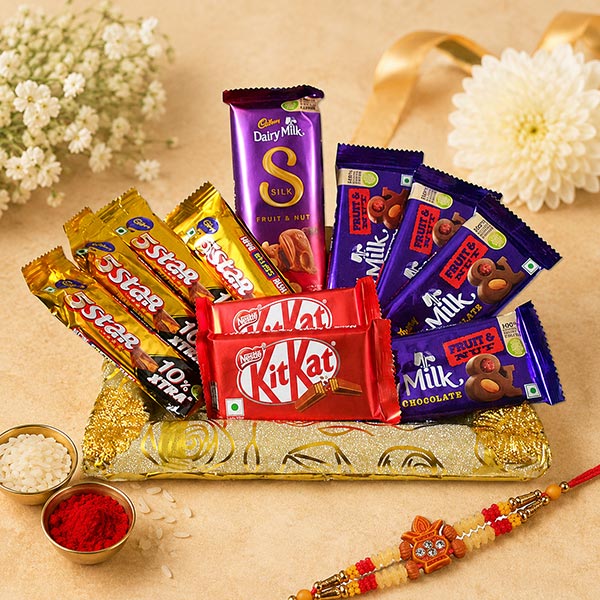 Designer Rakhi Gift Pack