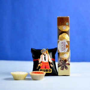 Ferrero Rocher with Commando Kids Rakhi