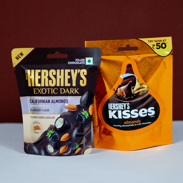 Kisses Chocolates Rakhi Combo