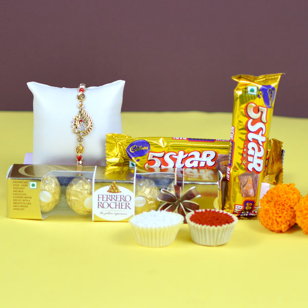 Special Chocolates with 1 Rakhi