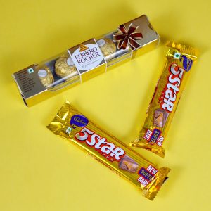 Special Chocolates with 1 Rakhi