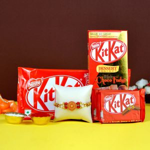 Kitkat Rakhi Gift Combo