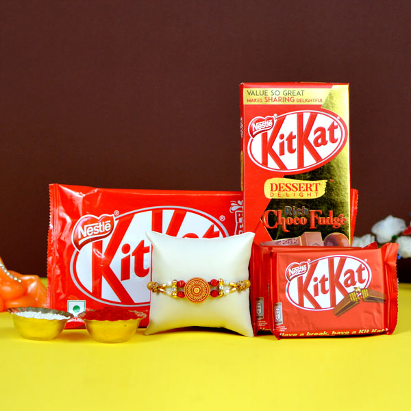 Kitkat Rakhi Gift Combo