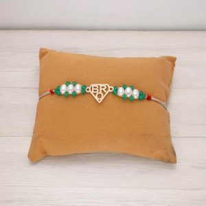 Radiant Design Bro Pure Silver Rakhi