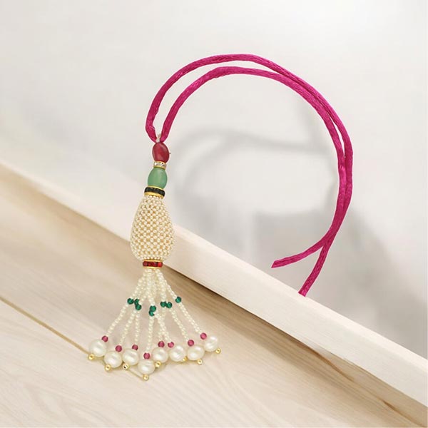 Elegance Designer Lumba Pearl Rakhi