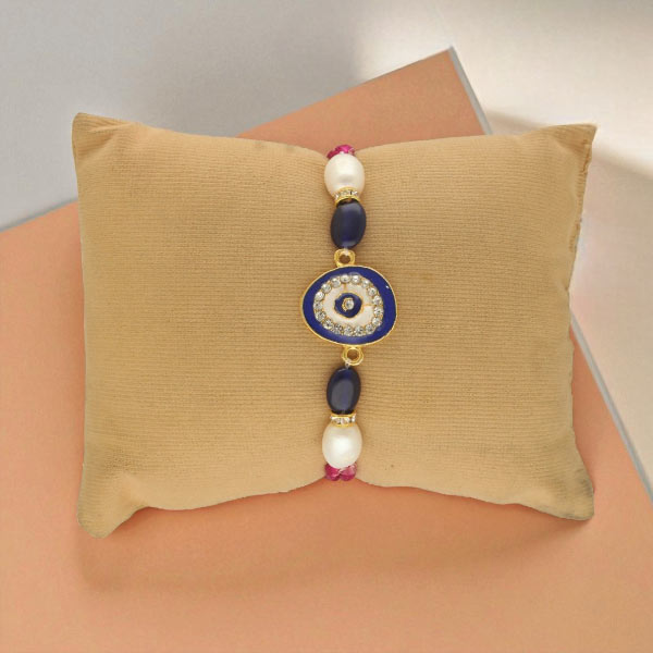 Evil Eye Luxe Pearl Rakhi