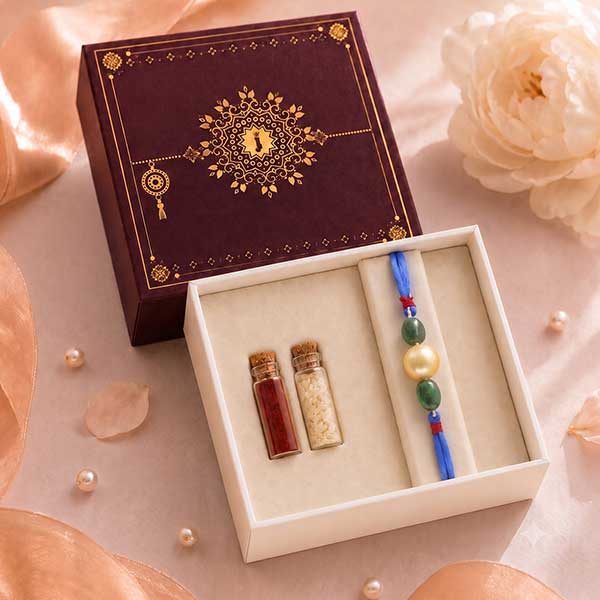 Luminary Precious Pearl Rakhi