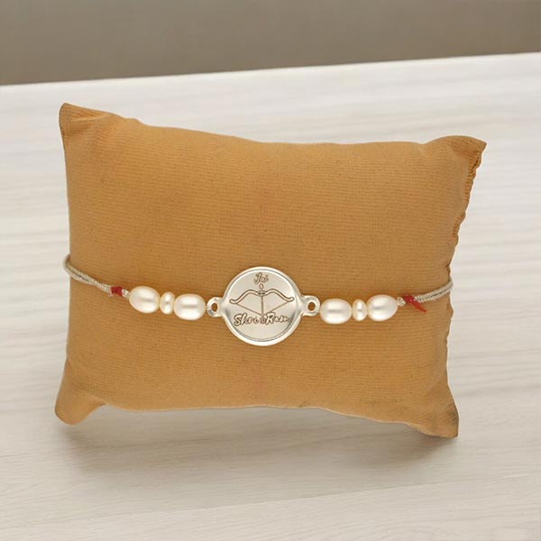Jai Shree Ram Silver Rakhi