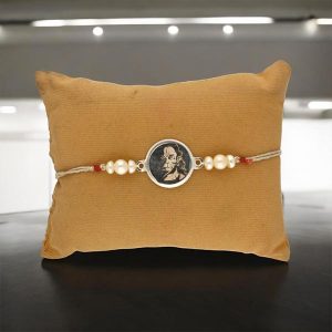 Bajrangbali Silver Rakhi