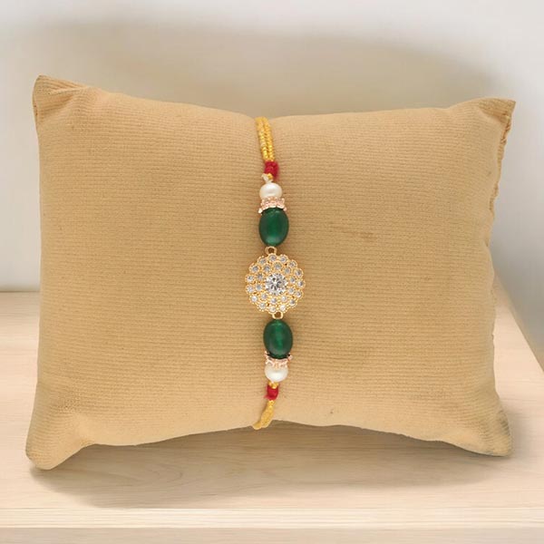 Treasured Pearl Rakhi For Beloved Brother