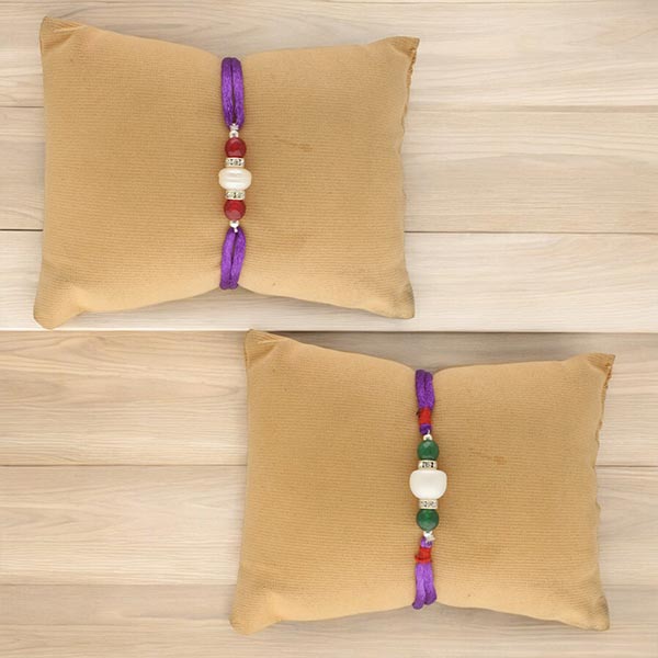 Splendid Combo of Pearl Rakhis