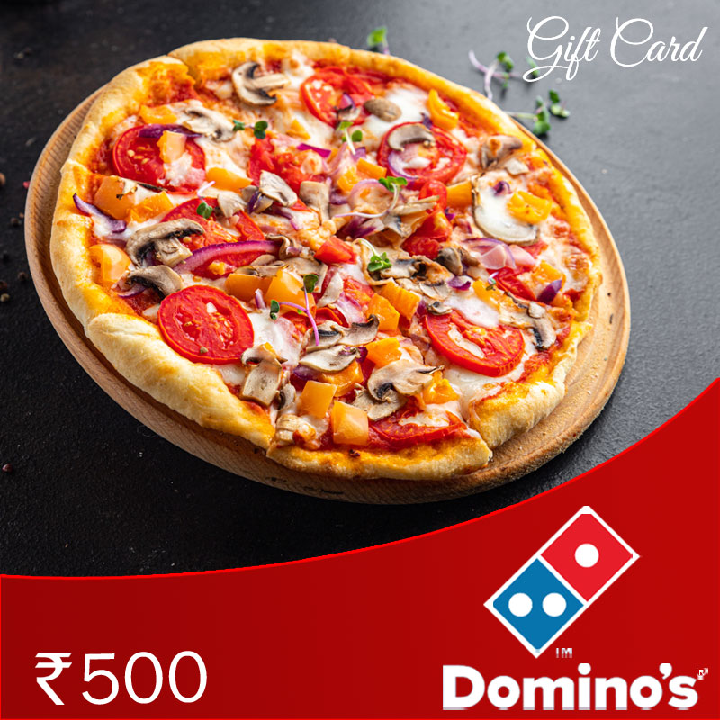 Dominos E-Gift Voucher Rs500
