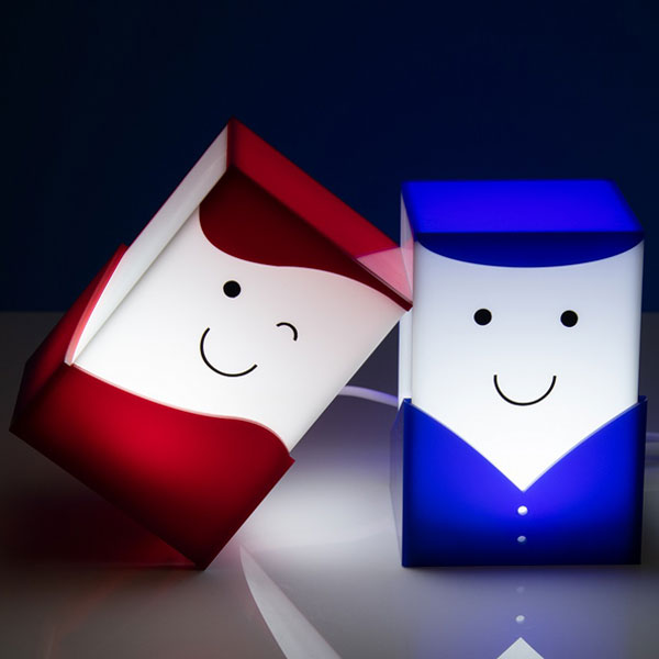 Cute Couple Night Lamps