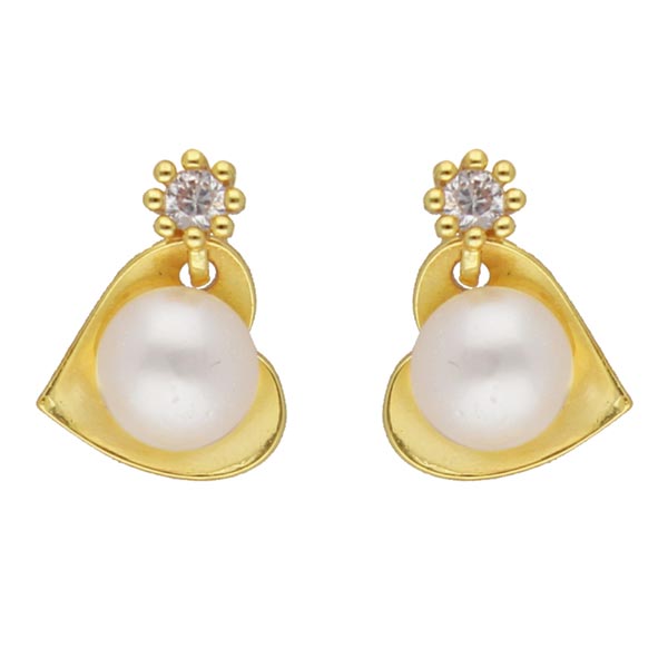 Valentine Special Love Pearl Earrings