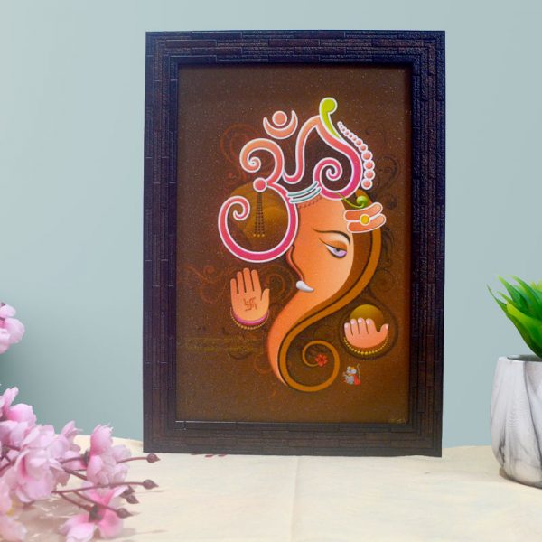 Artistic Ganesh Wall Picture