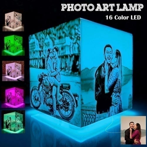 Color of Love Photo Lamp
