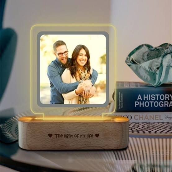 Memory Lit Personalized LED Frame