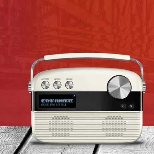 Saregama Carvaan Bengali Porcelain White