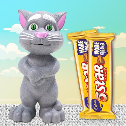Talking Tom Cat with Chocolates