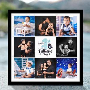 First Father’s Day Gift – Collage photo frame