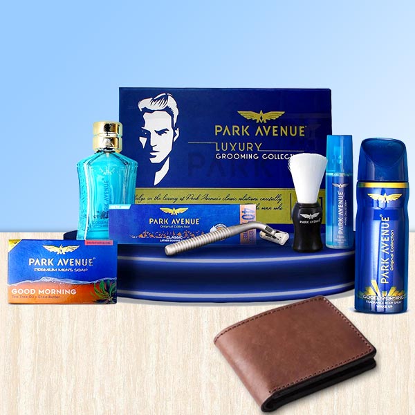 Luxury Grooming Kit with Gents Wallet