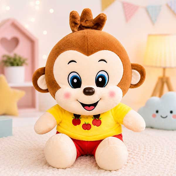 Loving Smiley Monkey Stuffed Toys