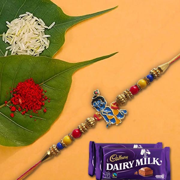 Bal Gopal Kids Rakhi with Chocolates