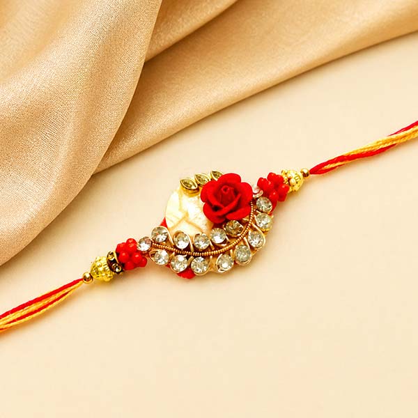 Kundan Rosy Rakhi