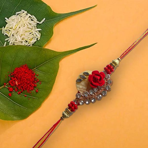 Kundan Rosy Rakhi