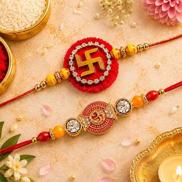 Unique Trendy Rakhi Set