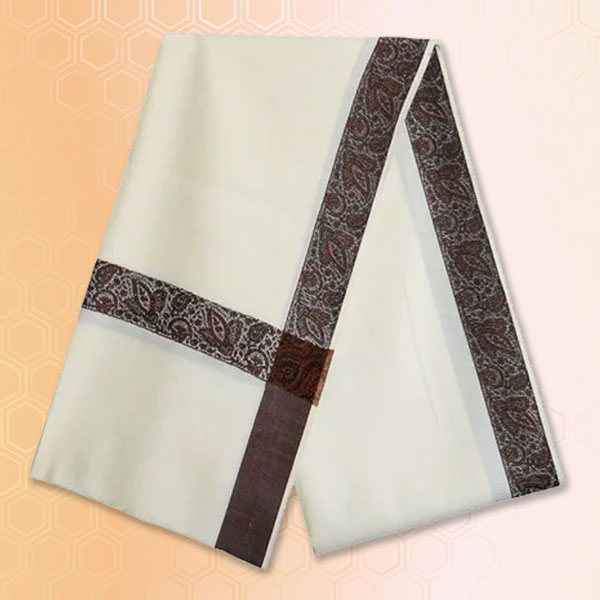 Pure Woolen Gents Kashmiri Shawl