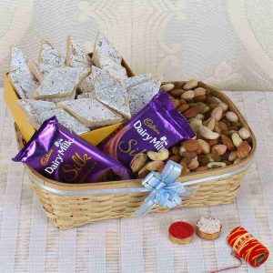 Grand Bhai Dooj Hamper with Tikka Gift