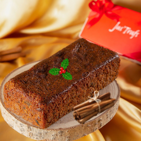 Vegan Rich Christmas Plum Cake