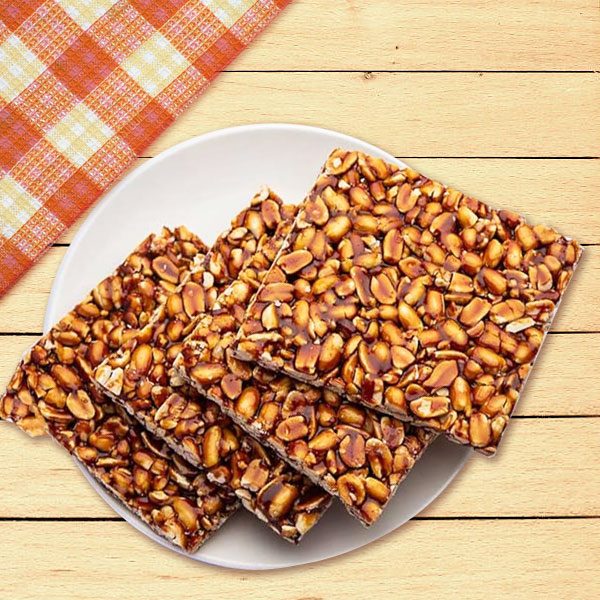 Jaggery Peanut Chikki