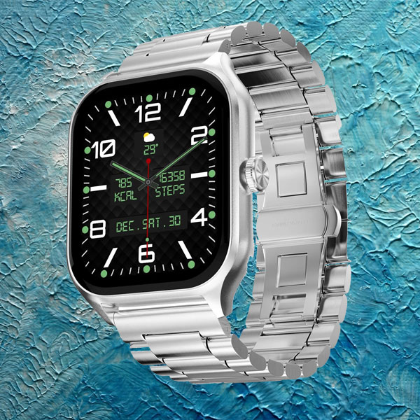 Fire-Boltt Solaris AMOLED Smart Watch with Metal Strap